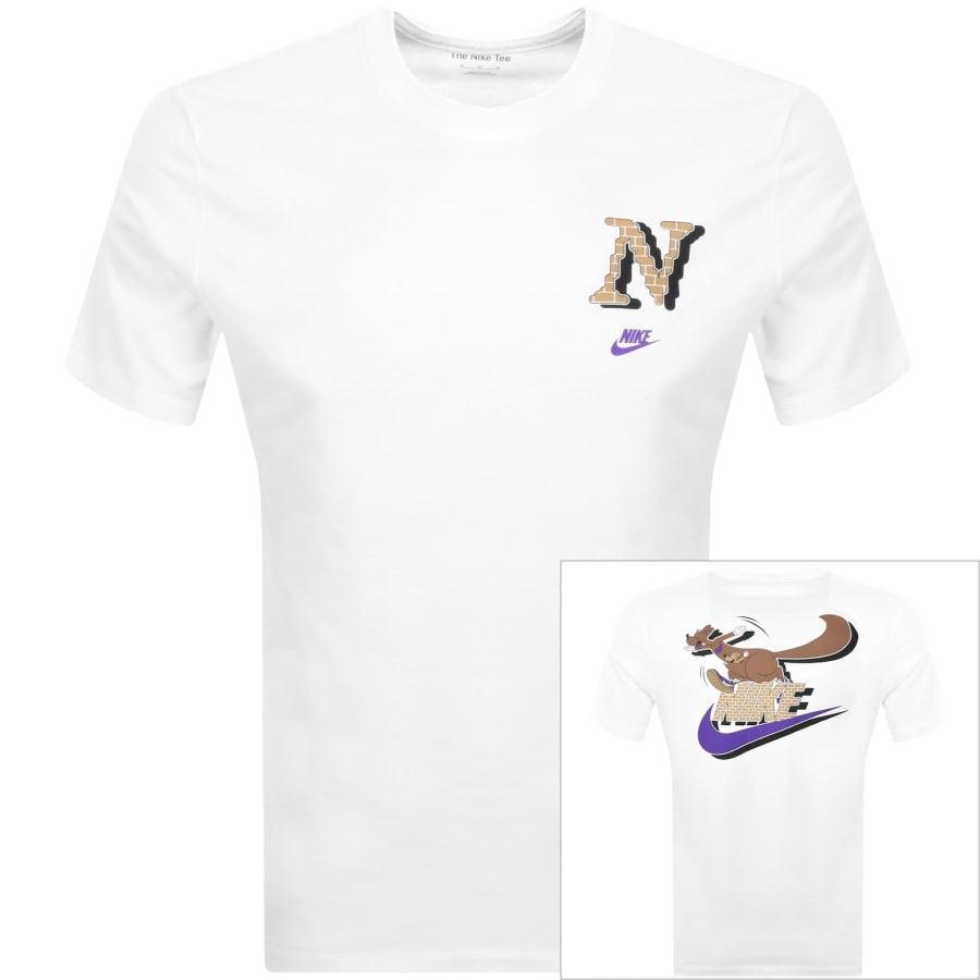 Nike Varsity T Shirt White | Mainline Menswear